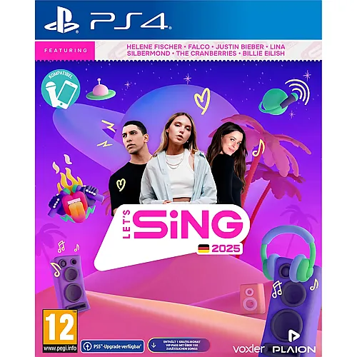 GAME Let's Sing 2025, PS4