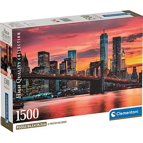 East River in der Abendd�mmerung 1500Teile