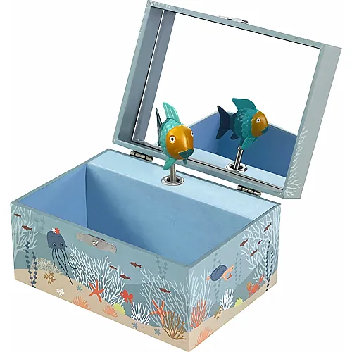 Trousselier Schmuckk�stchen mit Musik, Regenbogenfisch