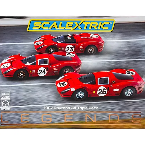 Scalextric 1967 Daytona 24 Triple Pack