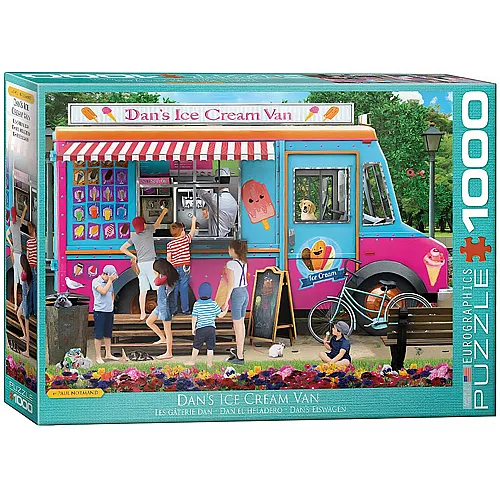 Eurographics Puzzle Dan's Ice Cream Van (1000Teile)