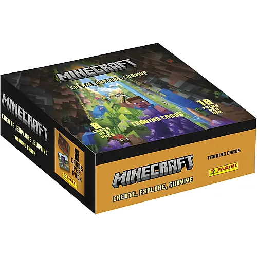 Panini Minecraft Sticker Flow Pack Box (EN)