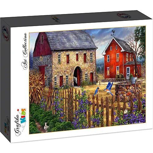 Grafika Puzzle Art Collection Chuck Pinson Grafika Kids The Bluebirds' Song - 12 Teile