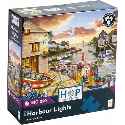 HOP - House of Puzzles Harbour Lights - 250 Teile