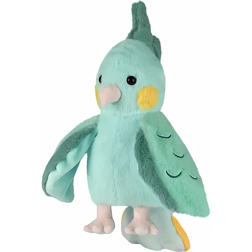 Doudou et Compagnie Handpuppe Papagei 24cm