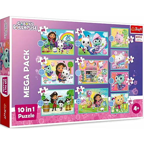 Trefl Puzzle Gabby's Dollhouse - 48 Teile