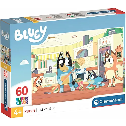 Clementoni Puzzle Supercolor Bluey - 60 Teile
