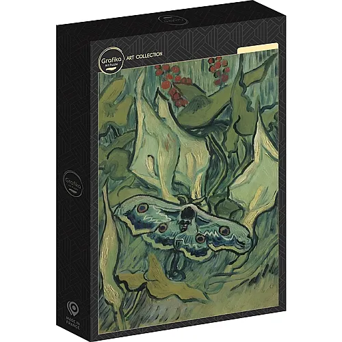Grafika Puzzle Art Collection Vincent Van Gogh - Giant Peacock Moth, 1889 - 1000 Teile