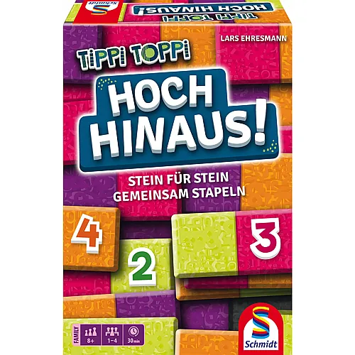 Schmidt Spiele Tippi Toppi, Hoch Hinaus! - Deutsch