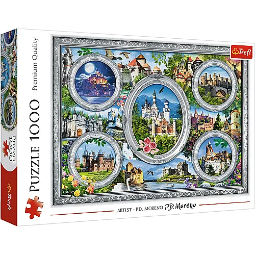 Trefl Puzzle Schl�sser der Welt - 1000 Teile