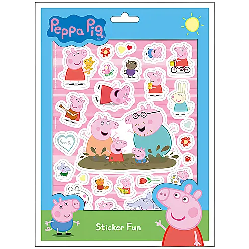 Undercover Stickers Peppa Pig Sticker Fun