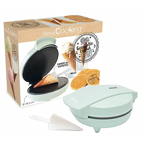 Scrapcooking Waffle Factory-gauffrette / Cornet