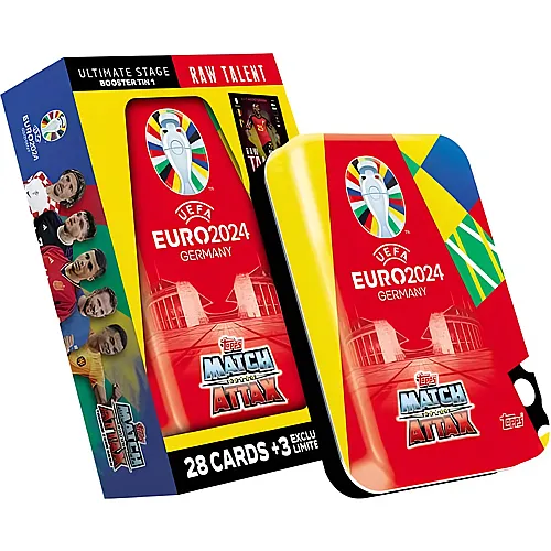 Official Euro 2024 Booster Tin Raw Talent