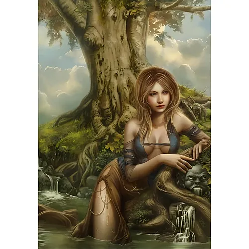 Grafika Puzzle Art Collection Cris Ortega Fountain of Oblivion - 1000 Teile