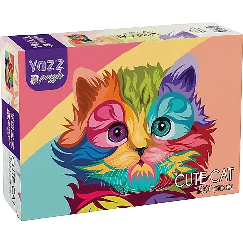 Yazz Puzzle Cute Cat (1000Teile)