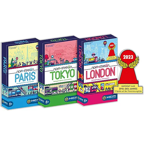HCM Kinzel Bundle Next Station London, Tokyo, Paris
