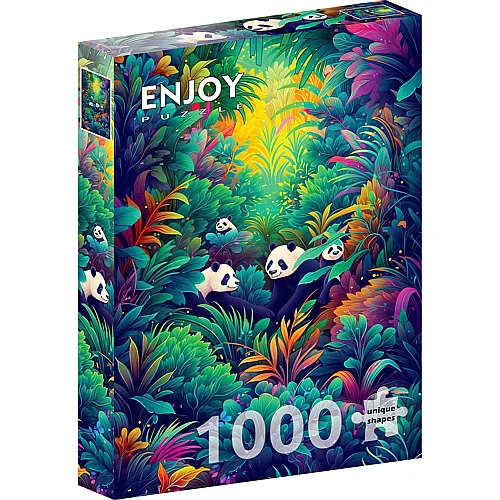 Panda-Zufluchtsort - 1000 Teile