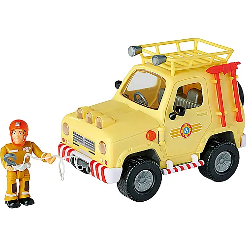 Simba Feuerwehrmann Sam Sam 4x4 Gelndewagen mit Figur