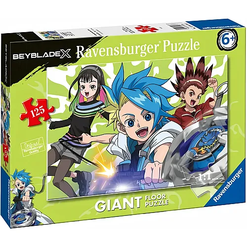 Ravensburger Puzzle Giant Floor Beyblade - 125 Teile