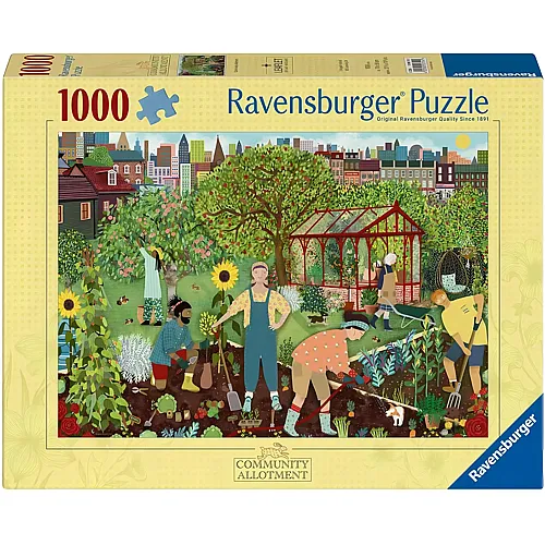 Ravensburger Puzzle Gemeinschaftsgarten - 1000 Teile