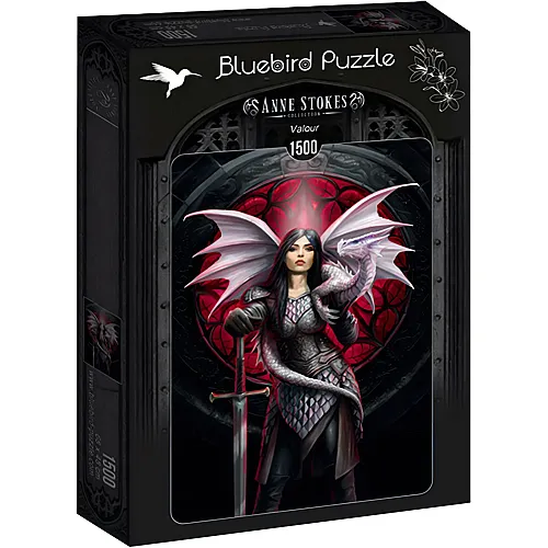 Bluebird Puzzle Anne Stokes Valour - 1500 Teile