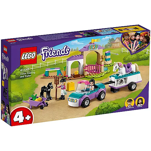 LEGO Friends Trainingskoppel und Pferdeanhnger (41441)