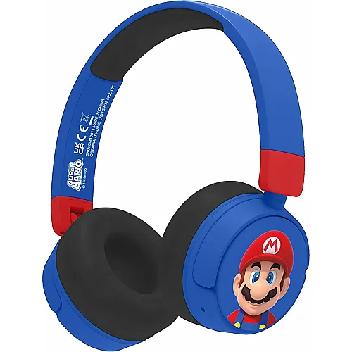 OTL Technologies Super Mario Kabellose Kinder-Kopfh�rer, Blau