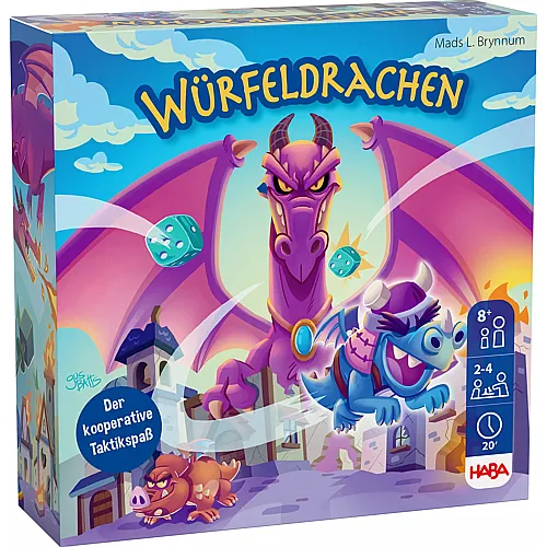 HABA Spiele W�rfeldrachen - Mehrsprachig