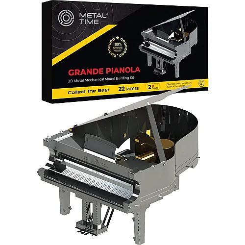 Metal Time Workshop 3D Metal Model Grande Pianola Piano 22st.