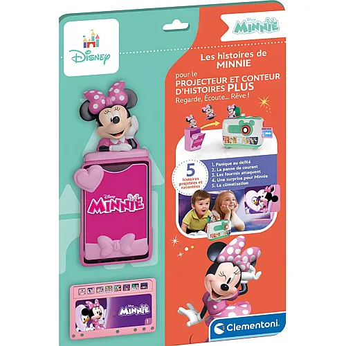 Clementoni Mes histoires Minnie FR pour le Storyteller PLUS
