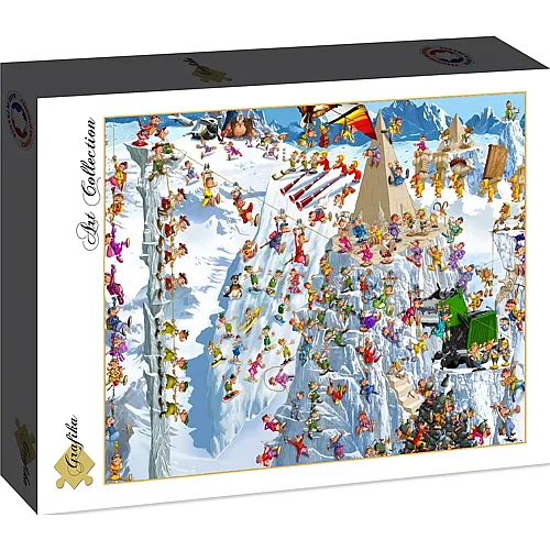 Grafika Puzzle Art Collection Fran�ois Ruyer - Climbing - 2000 Teile