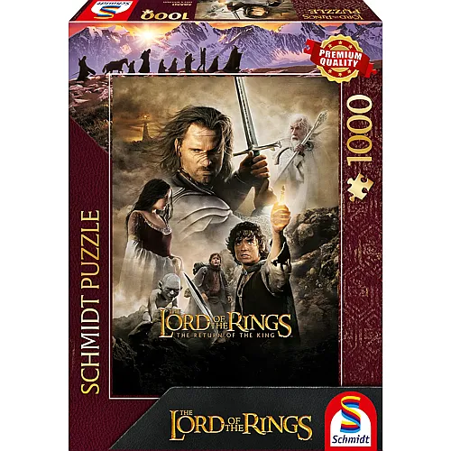 Herr Der Ringe The Return of the Ring 1000Teile