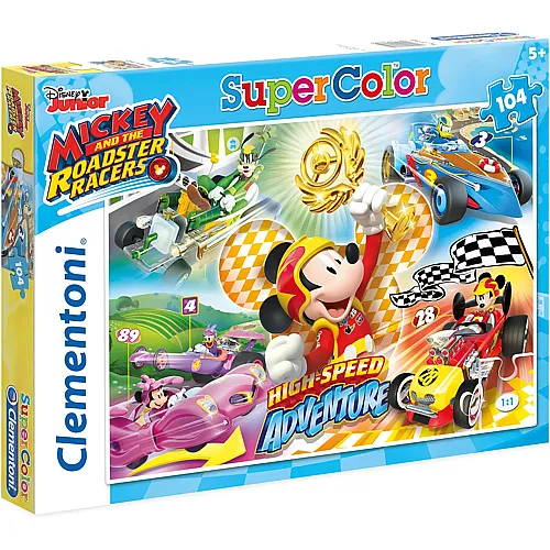 Mickey and the Roadster Racers - 104 Teile