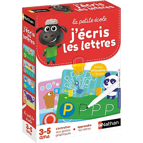 Nathan LA Petite Ecole J'ecris Les Lettres