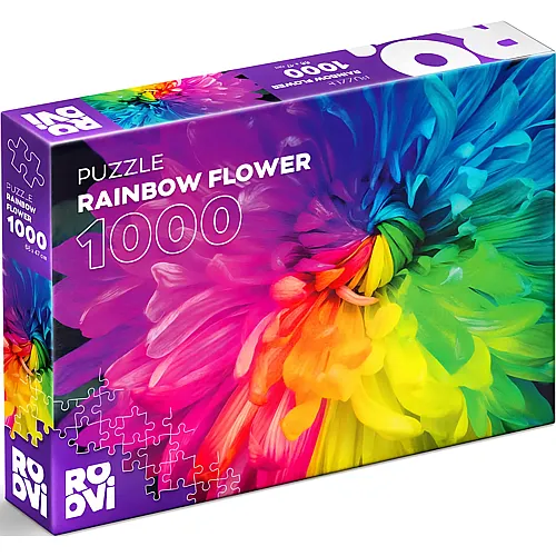 Regenbogenblume 1000Teile