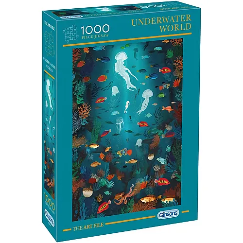 Gibsons Puzzle The Art File: Unterwasserwelt - 1000 Teile