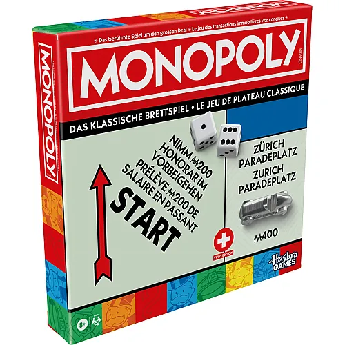 Monopoly Classic Refresh Schweiz DE