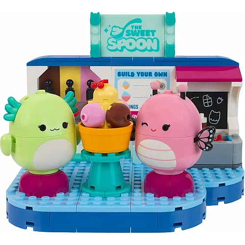 Squishmallows BLDR - Frozen Yoghurt Shop Bauset - 245 Teile