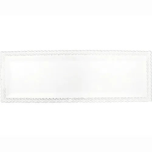 ScrapCooking Kuchenplatte Weiss - 40 x 13 cm