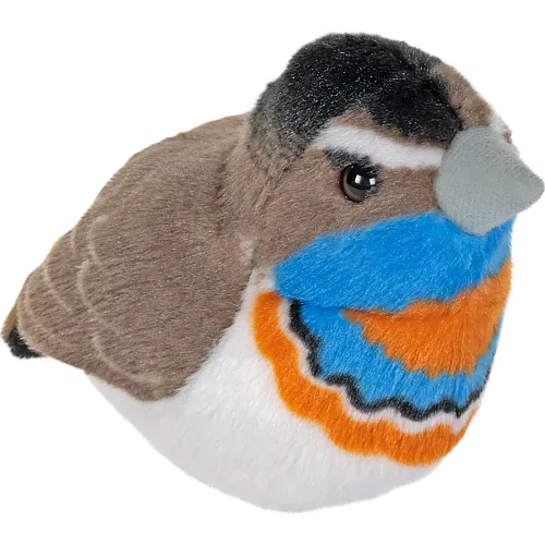 Wild Republic Birds Blaukehlchen mit Vogelrufen - 18 cm
