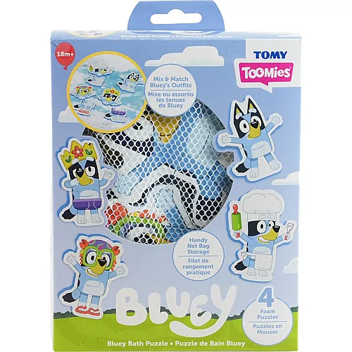 Tomy Bluey Badepuzzle - 8 Teile