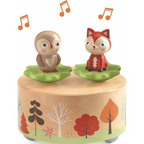 Djeco Musikuhr Wald