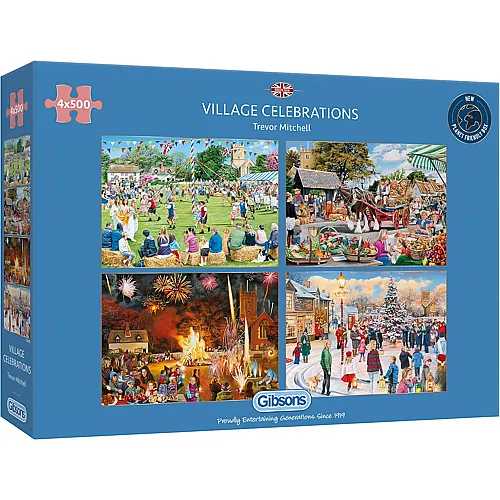 4in1 Village Celebrations 500Teile