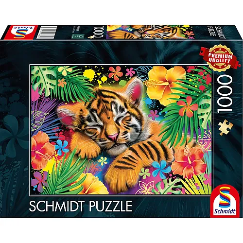 Tiger-Welpe 1000Teile