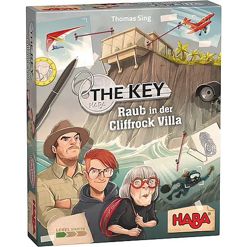 HABA Spiele The Key  Raub in der Cliffrock-Villa