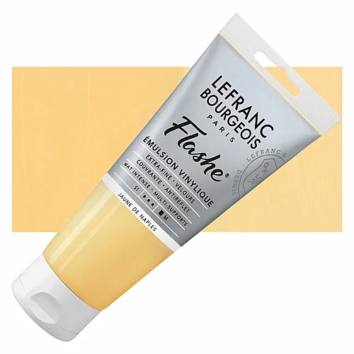 Lefranc Bourgeois Lfb Flashe Acryl 80ml Tube Neapelgelfb Hell