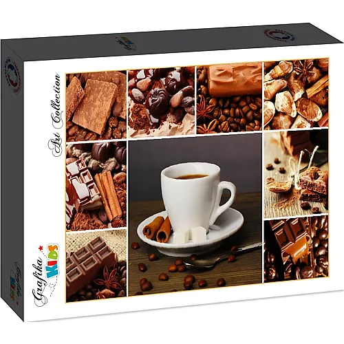Grafika Puzzle Art Collection Grafika Kids Coffee Collage - 104 Teile