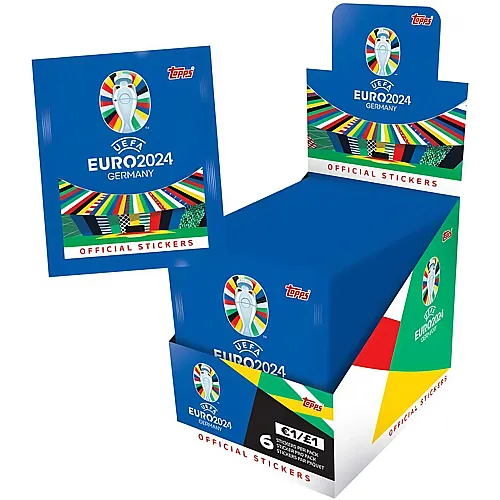 Topps 100er Display UEFA EURO 2024 Sticker