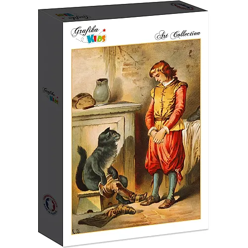 Grafika Puzzle Art Collection Carl Offterdinger Grafika Kids Der gestiefelte Kater - 12 Teile