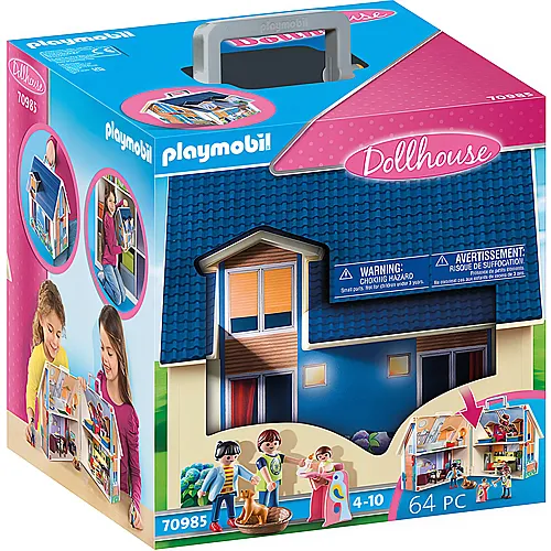 PLAYMOBIL Dollhouse Mitnehm-Puppenhaus (70985)